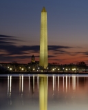 Morning Twilight at the Washington Monument