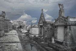 Metairie Cemetery (Infrared)