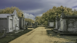 Metairie Cemetery (Infrared)