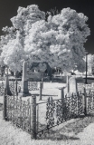 Iron work at cemetery,  Elizabeth City, North Carolina