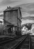 Abandoned coal loading station, Thurmond, West Virginia