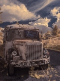 Abandoned bus, Thomas, West Virginia