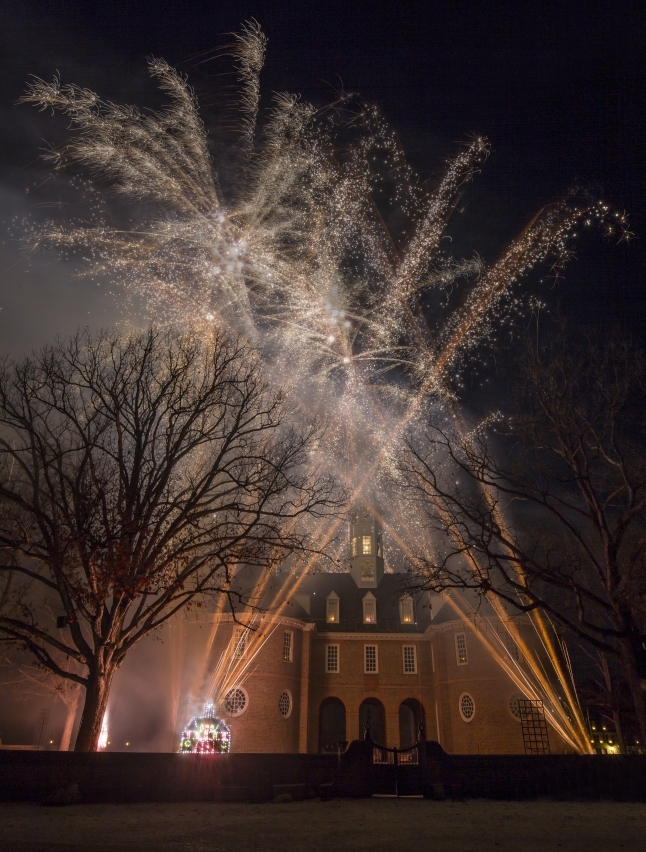 Williamsburg Grand Illumination Light and Landscapes