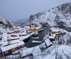 Nusfjord Harbor