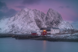 PInk Twilight in Sakrisoy