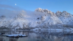 Twilight on Austnesfjorden -iphone